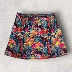 JESS LEA Queen Of The‎ Jungle Skort NWT Size Small Animal Print Safari